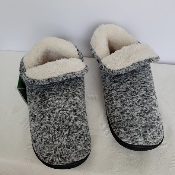 VONMAY Women's Slippers Booties with Memory Foam Indoor/Outdoor-Grey color-W10M⭐ - Picture 8 of 15